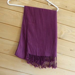 Maroon Burgundy Wine Red Scarf Shawl Wrap